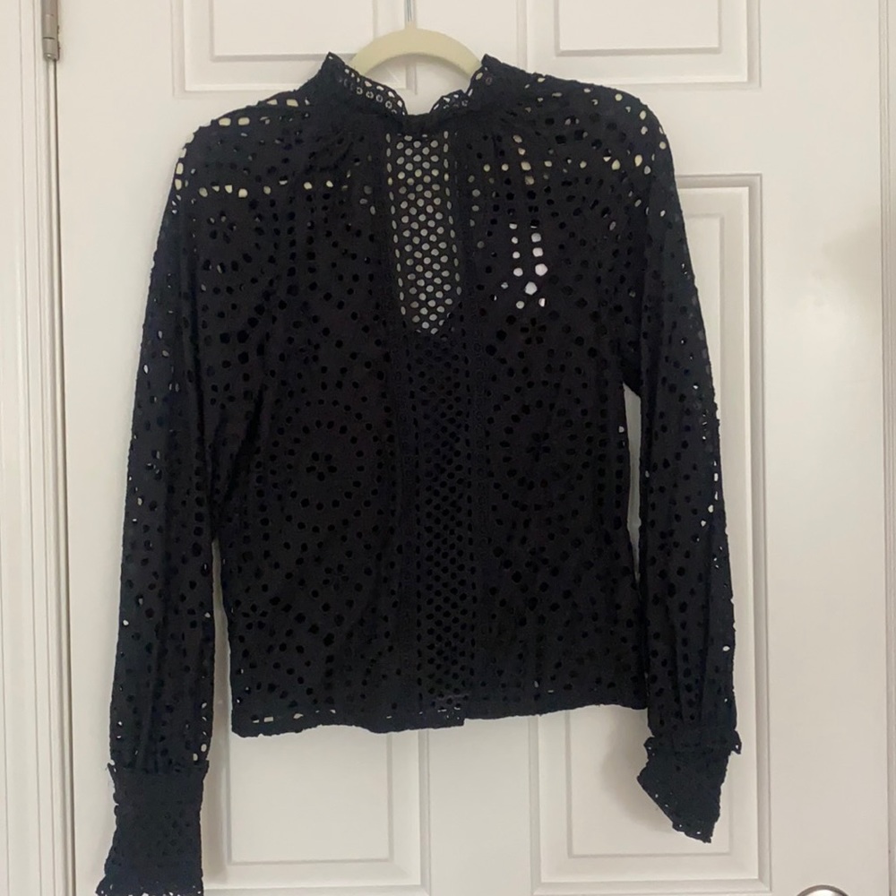 Eyelet Blouse